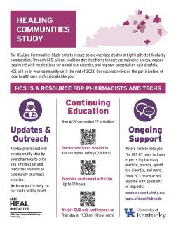 Flyer about the HEALing Communities Study